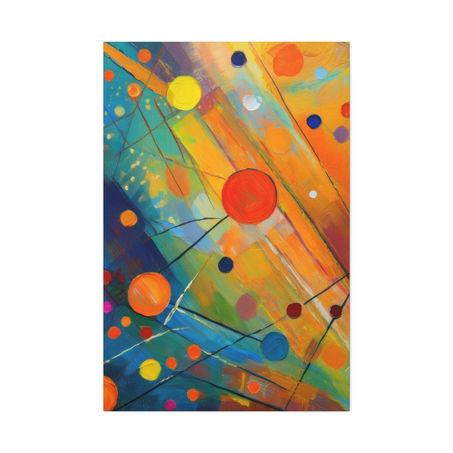 Abstract Oil Painting Print Canvas 20x24,20x30,24x30 24x32,24x36,30x40 32x48,36x48,40x60 Pine-Wood Inner Frame ABS-141