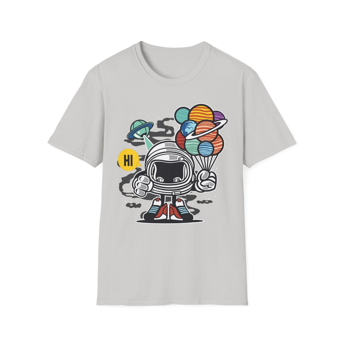 Cartoon T Shirt Animation Tee Funny Graphic Tee Gildan Softstyle 64000 Unisex Comfort