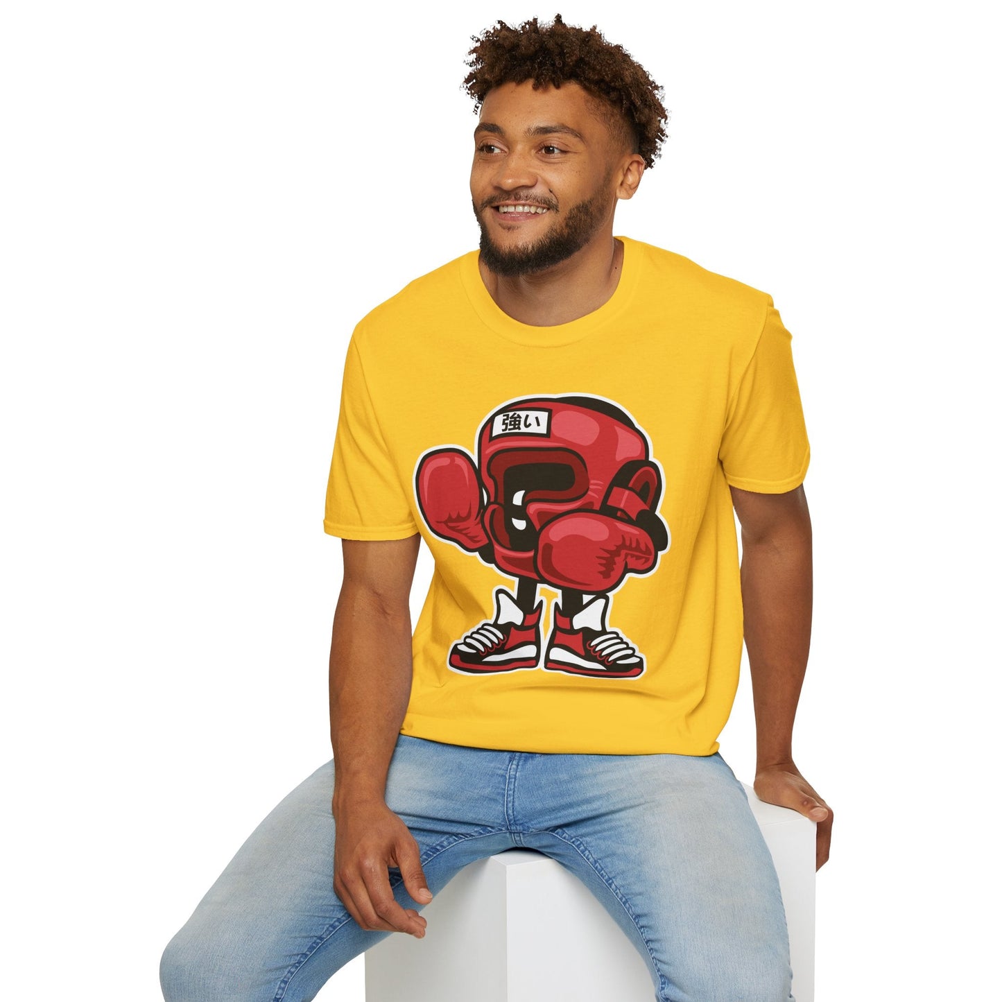 Cartoon T Shirt Unisex Short Sleeve Animation Tee Funny Graphic Tee Gildan Softstyle 64000 Cotton