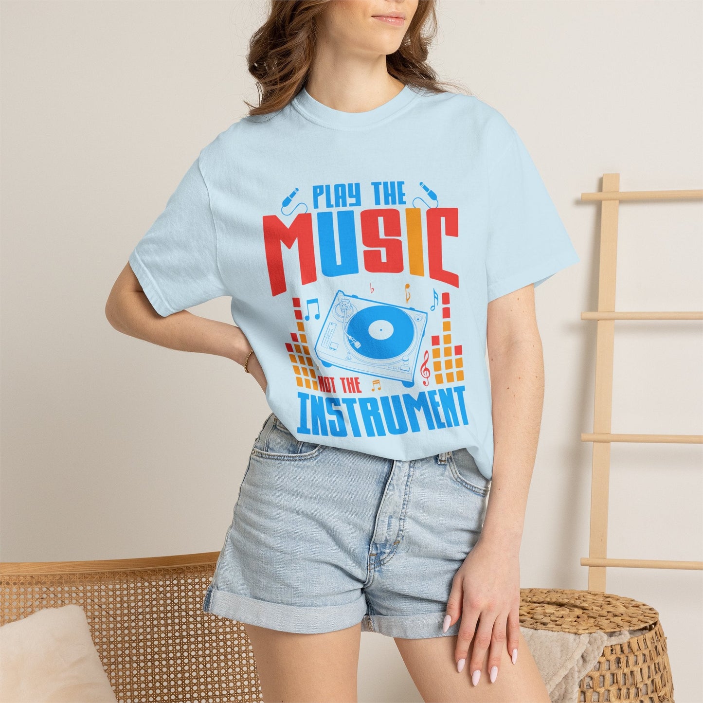 Music Graphic Design Unisex Cotton T-shirt 017