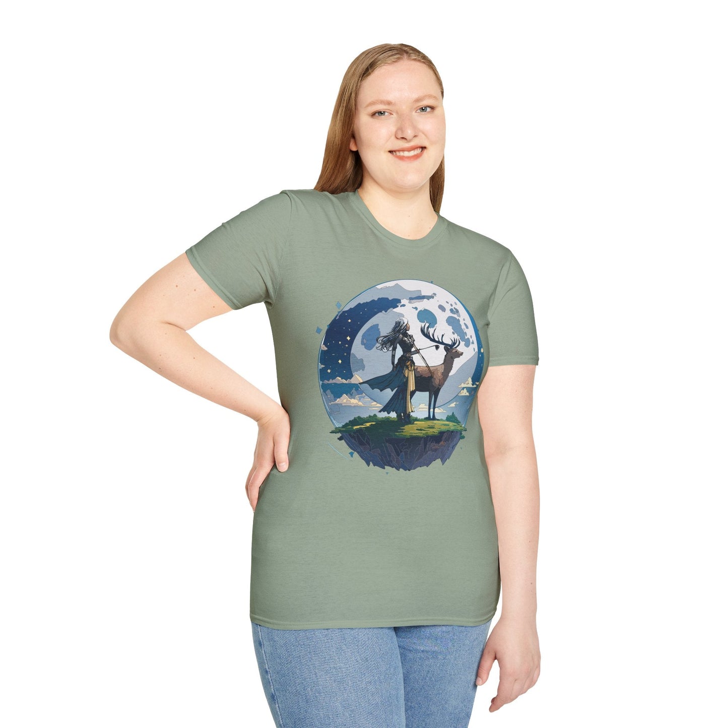 Women Graphic T Shirts Art Design Shirt Unisex Softstyle Gildan 64000 Tee Cotton Everyday Comfort