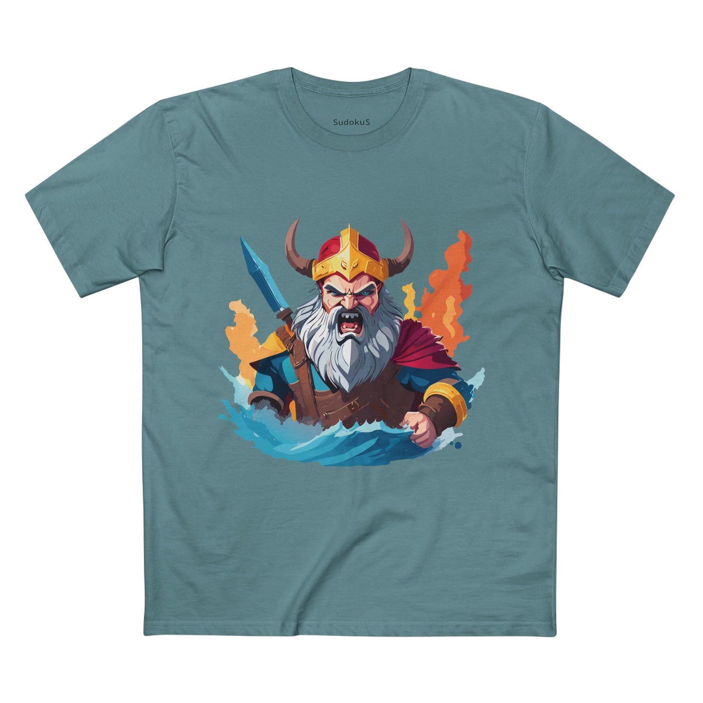 Viking Graphic Unisex 100 Cotton Staple Tee 23
