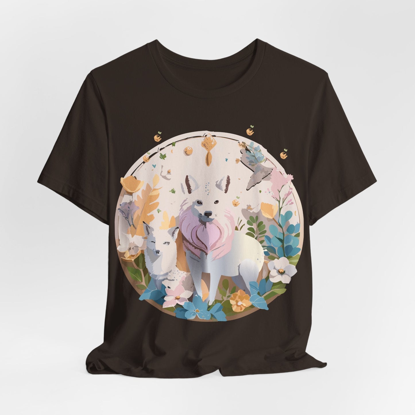 Adelpha Graphic Tee Unisex Short Sleeve Shirt With Vintage Art Design For Everyday Wear