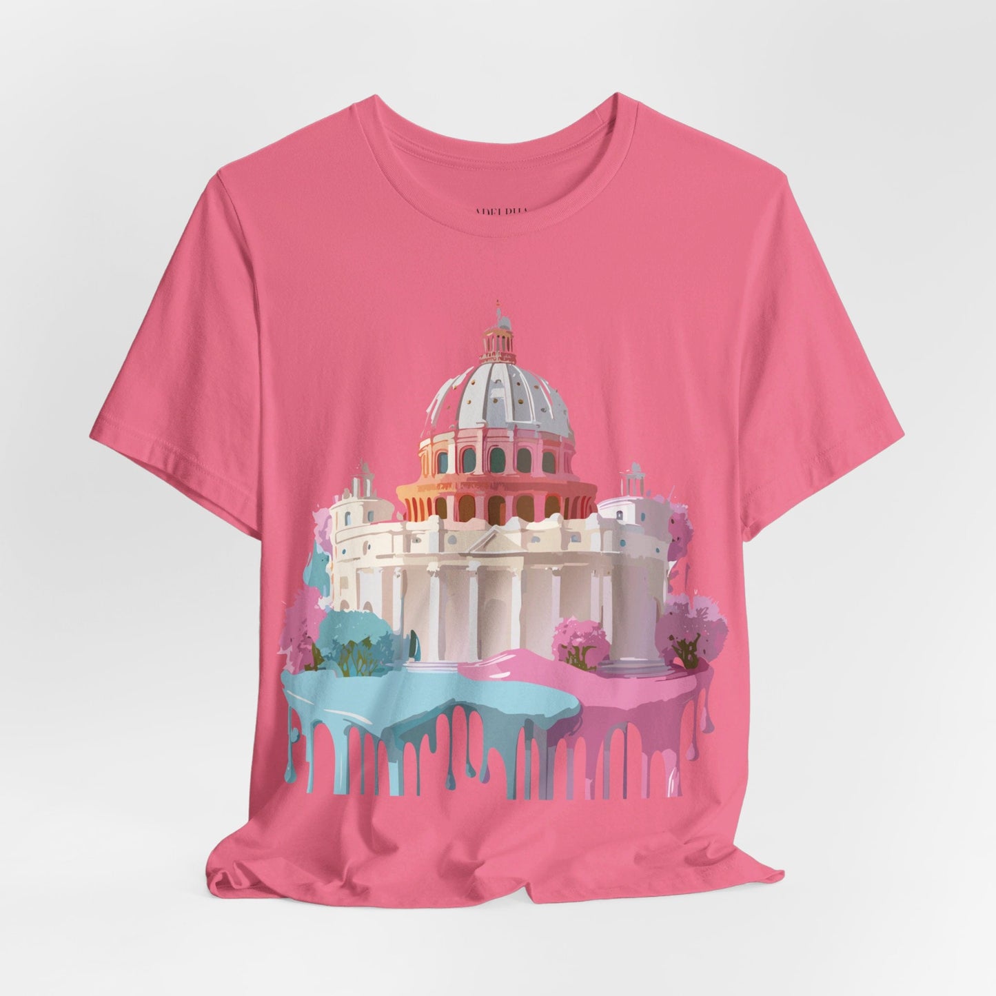 Adelpha Rome Tourist Shirt Unisex Graphic Tee With Vintage Art Design Comfortable Fit