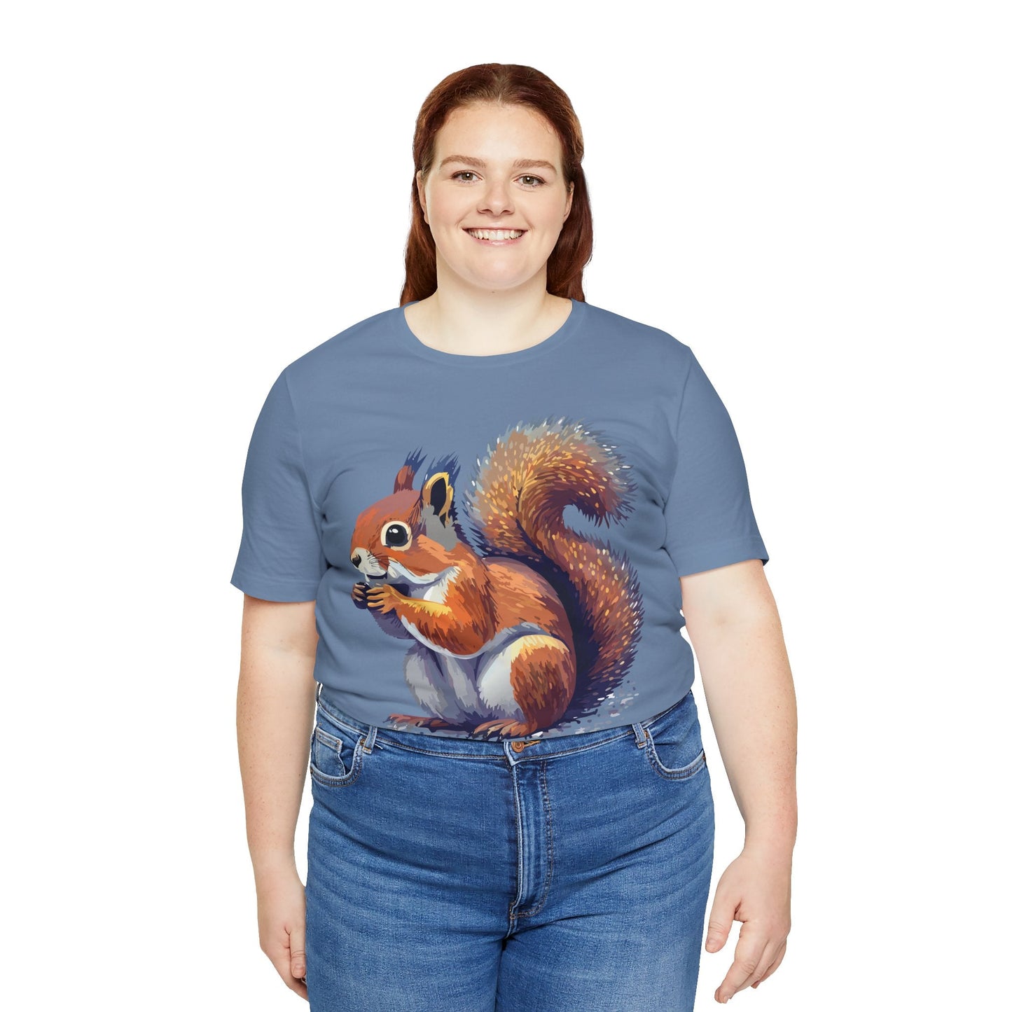 Unisex Animal Print Tee Shirt With Wild Animals Artwork Gildan Softstyle 64000 Cotton