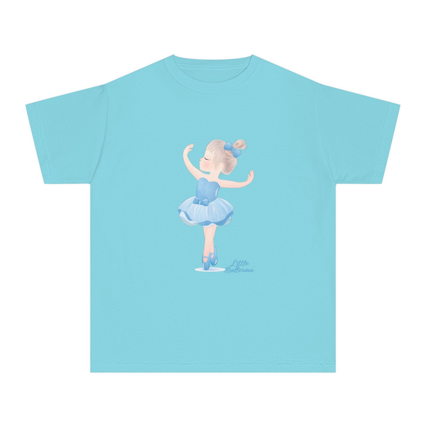 Youth Tee Shirt with Little Ballerina