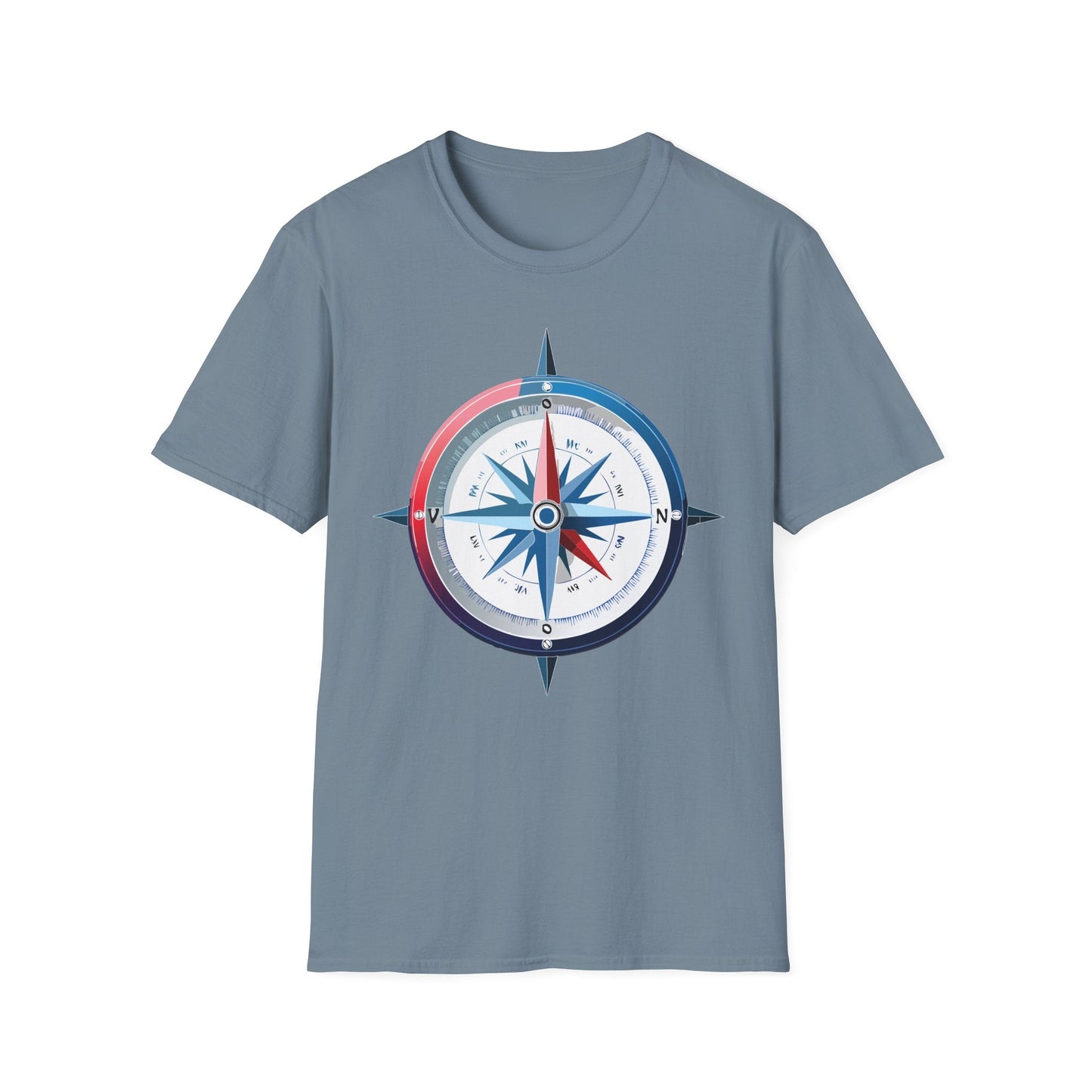 Compass Navigator Graphic Tee Unisex 100 Cotton 5