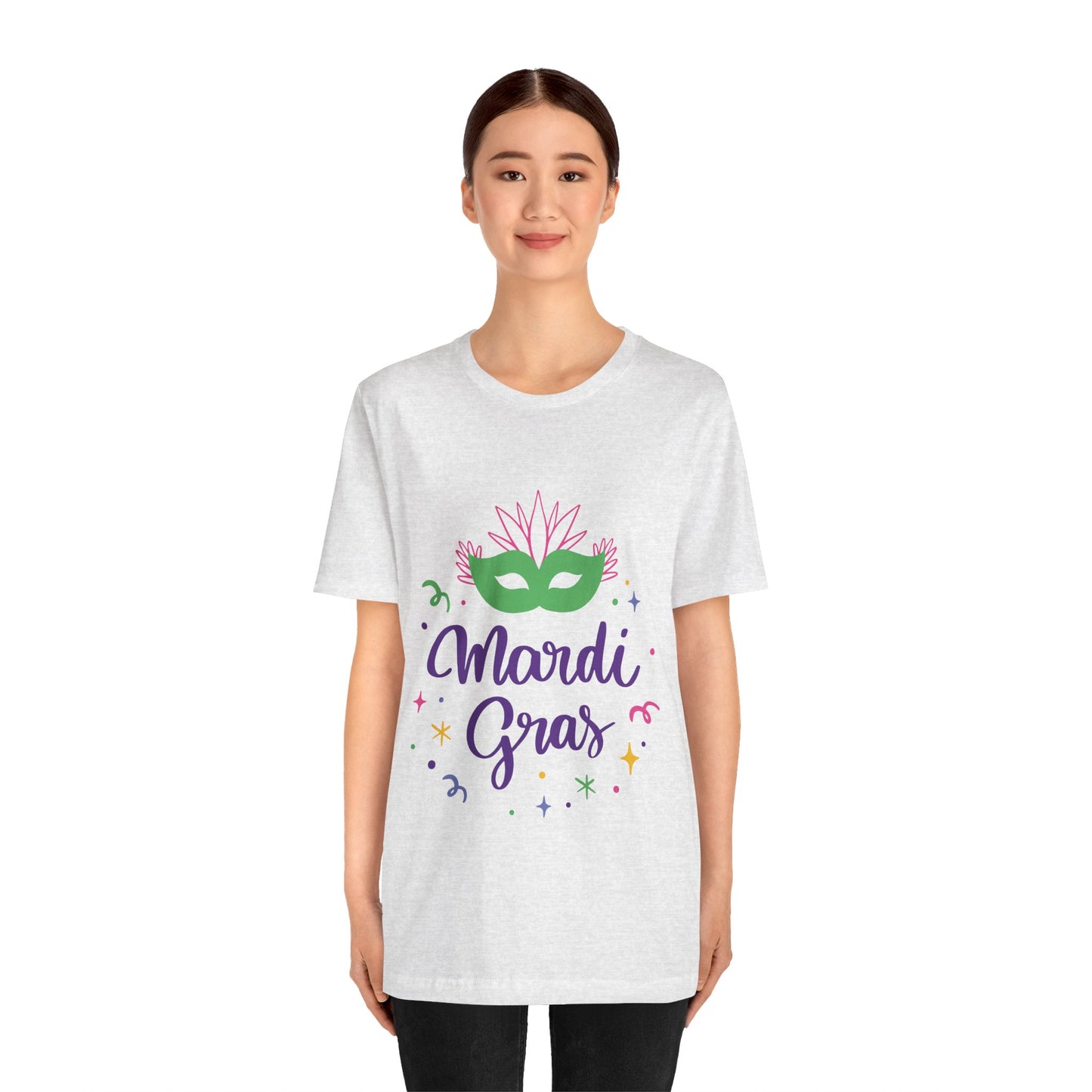 Unisex Cotton Tee Shirt for Mardi Gras