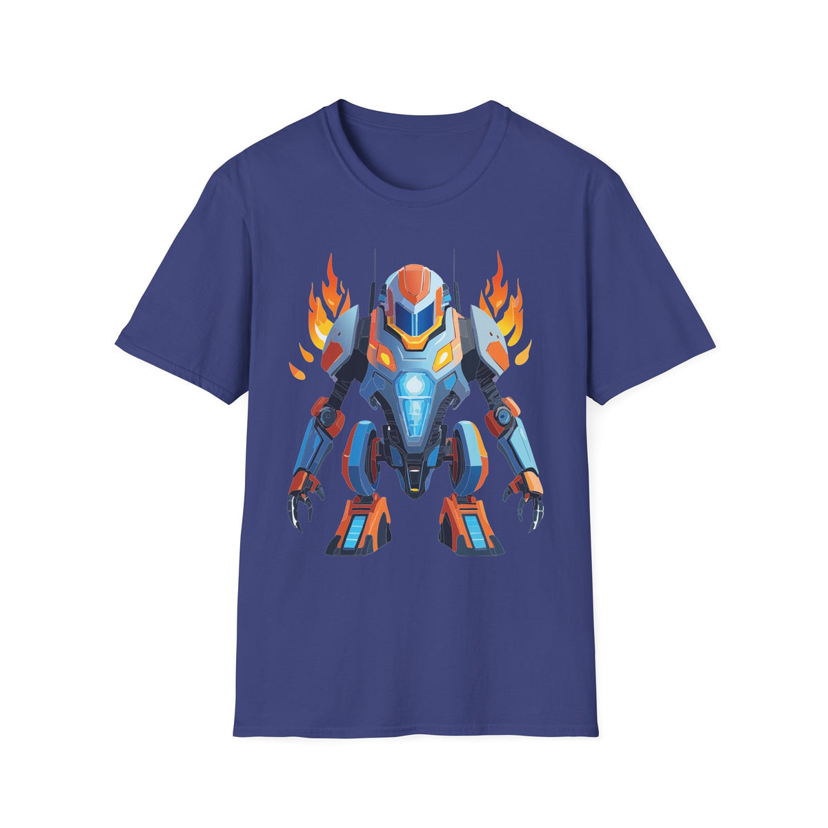 Cyborg Robot Terminator Graphic Tee Gildan Unisex 100 Cotton Tee Shirt a22