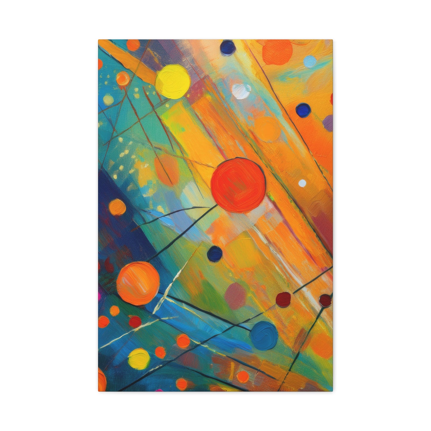 Abstract Oil Painting Print Canvas 20x24,20x30,24x30 24x32,24x36,30x40 32x48,36x48,40x60 Pine-Wood Inner Frame ABS-141