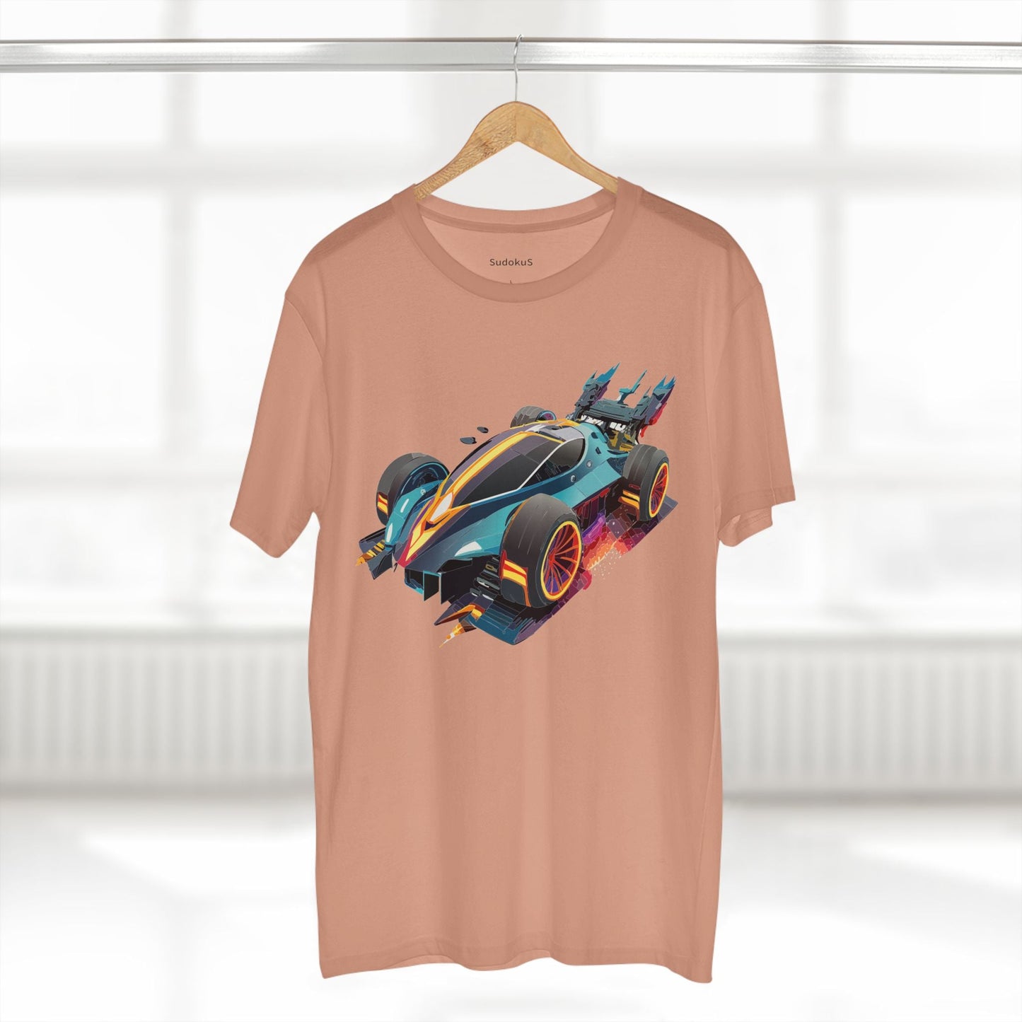 Car Graphic Unisex 100 Cotton Staple Tee 20