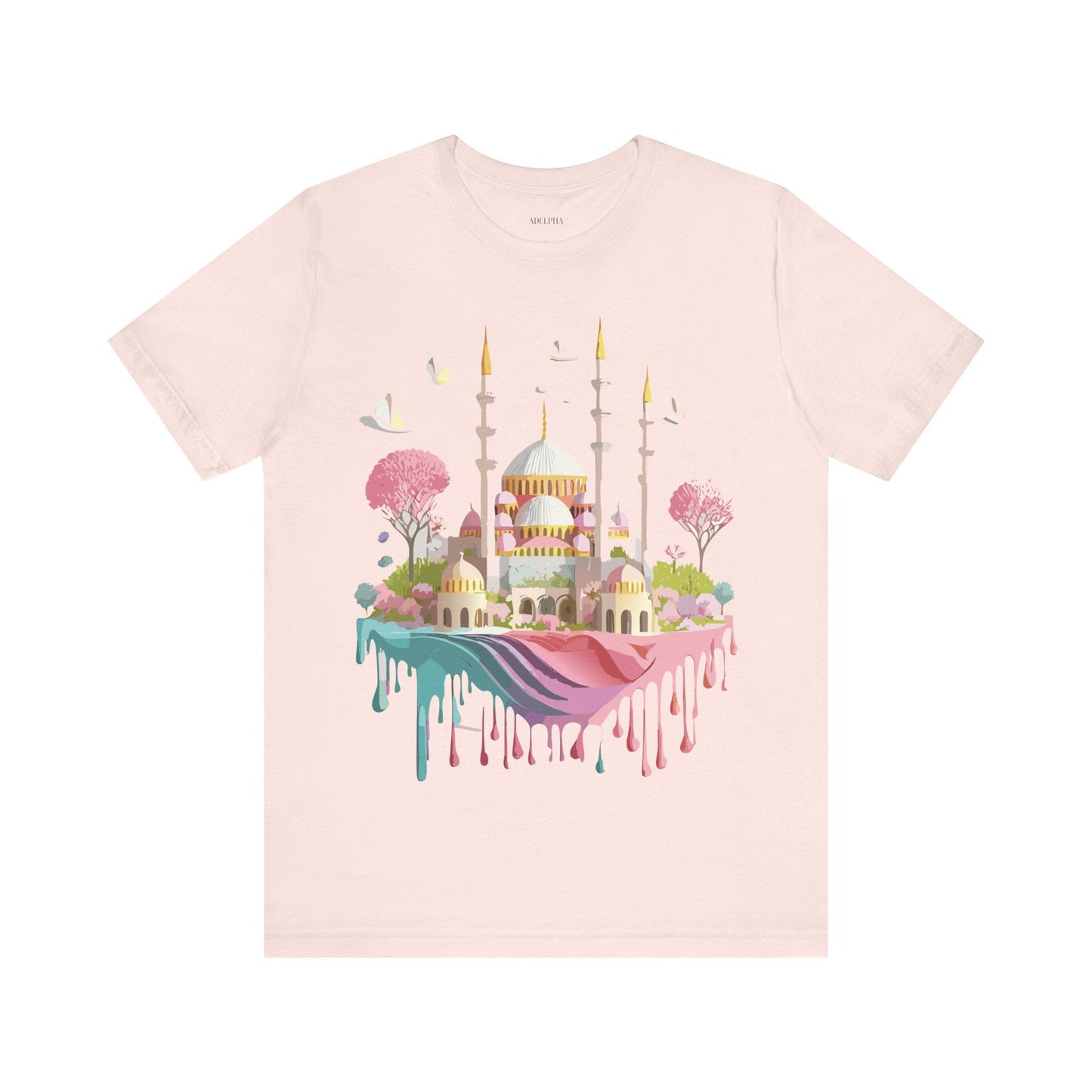Istanbul Tourist Shirt Graphic Tee Unisex Jersey Short Sleeve Vintage Inspired Art Adelpha