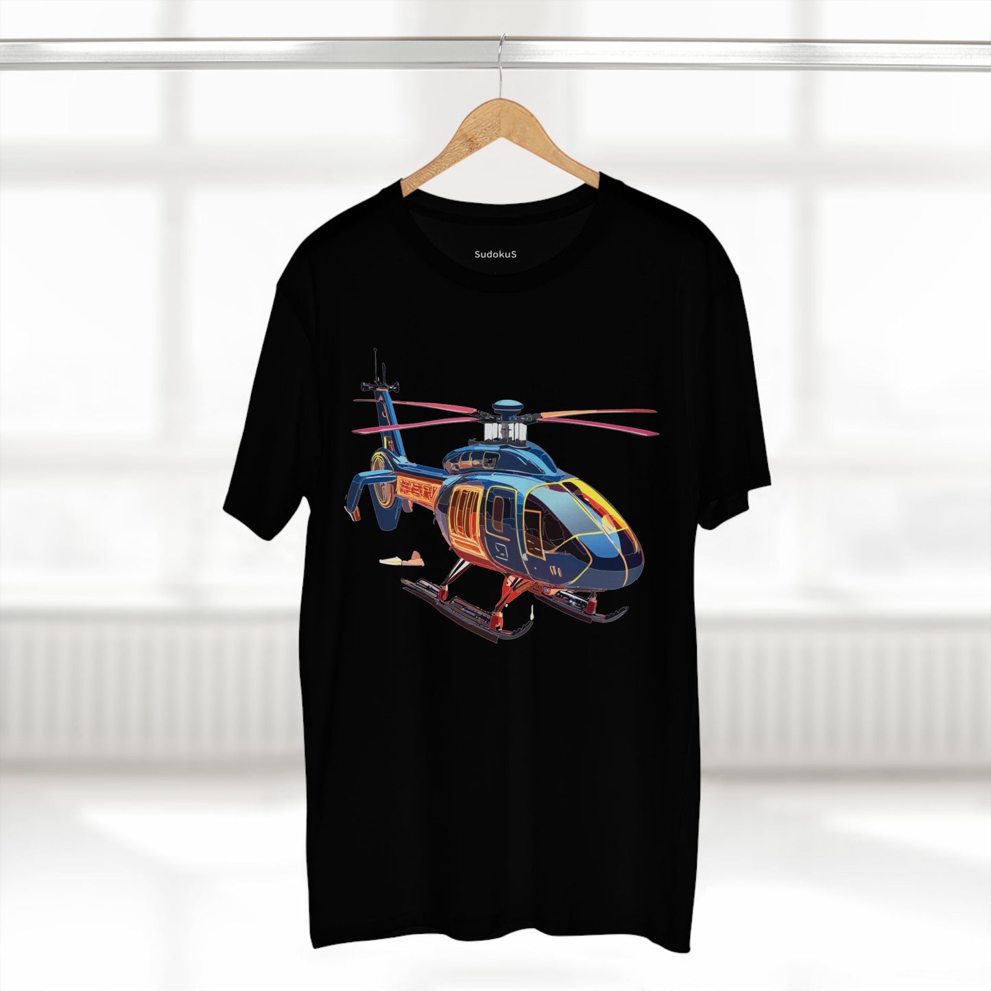 Chopper Graphic Unisex 100 Cotton Staple Tee 8