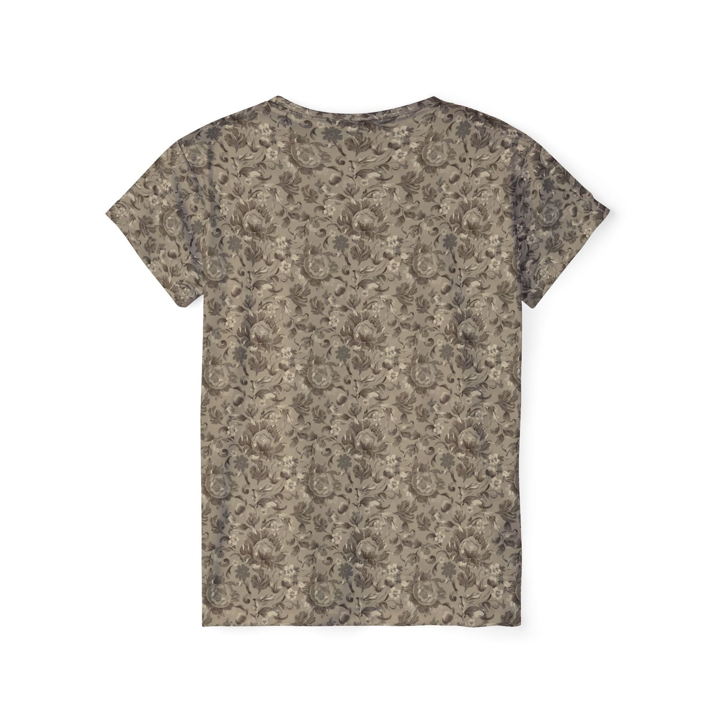 Women Poly Shirt with Floral Print F351
