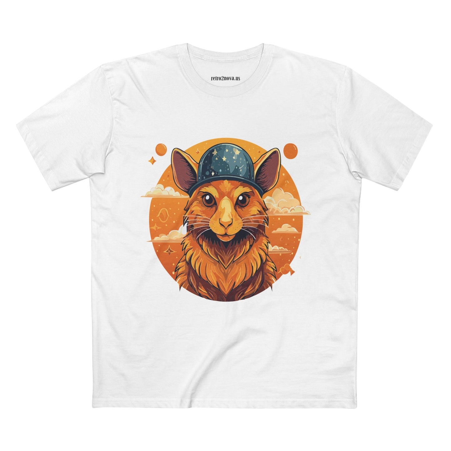 Rabbit Shirt Unisex Premium Cotton Tee With Original Art Design From Retro2Nova Art Collection Soft Breathable Comfort