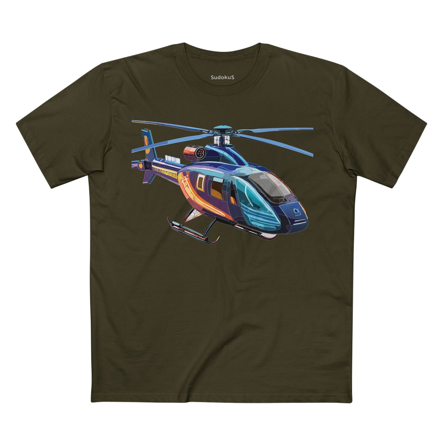 Chopper Graphic Unisex 100 Cotton Staple Tee 14