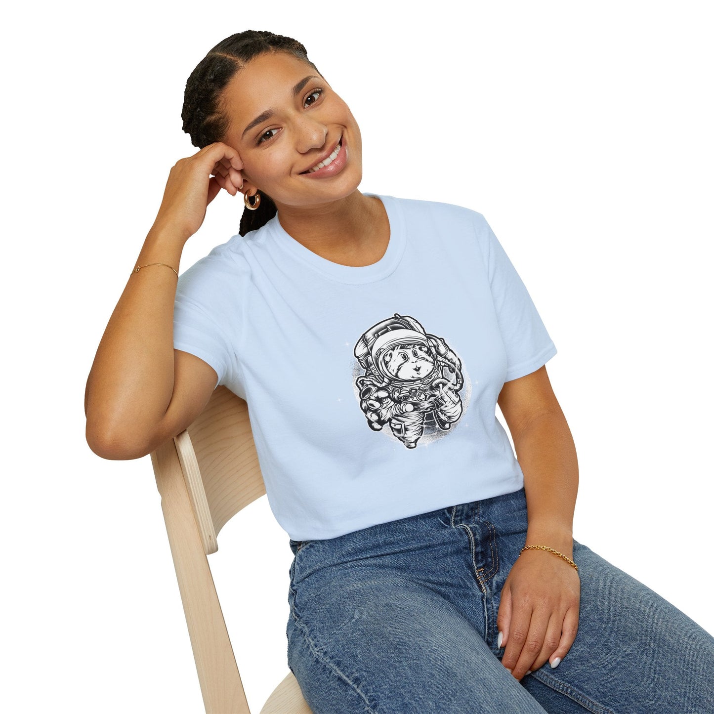 Cartoon T Shirt Animation Tee Funny Design Unisex Gildan Softstyle Cotton 64000 Tee Premium