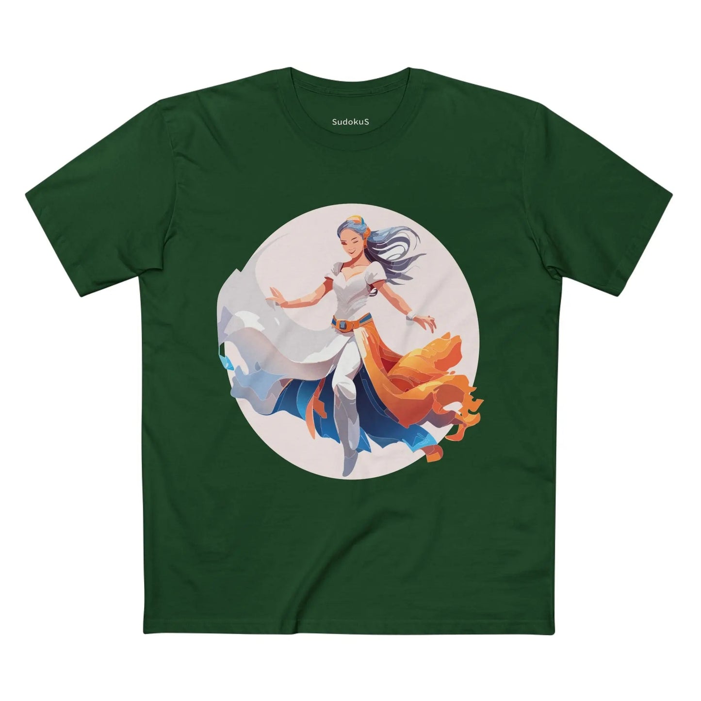 Dancer Graphic Unisex 100 Cotton Staple Tee 13