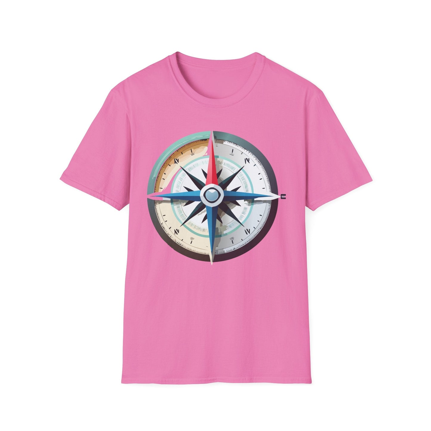 Compass Navigator Graphic Tee Unisex 100 Cotton 17
