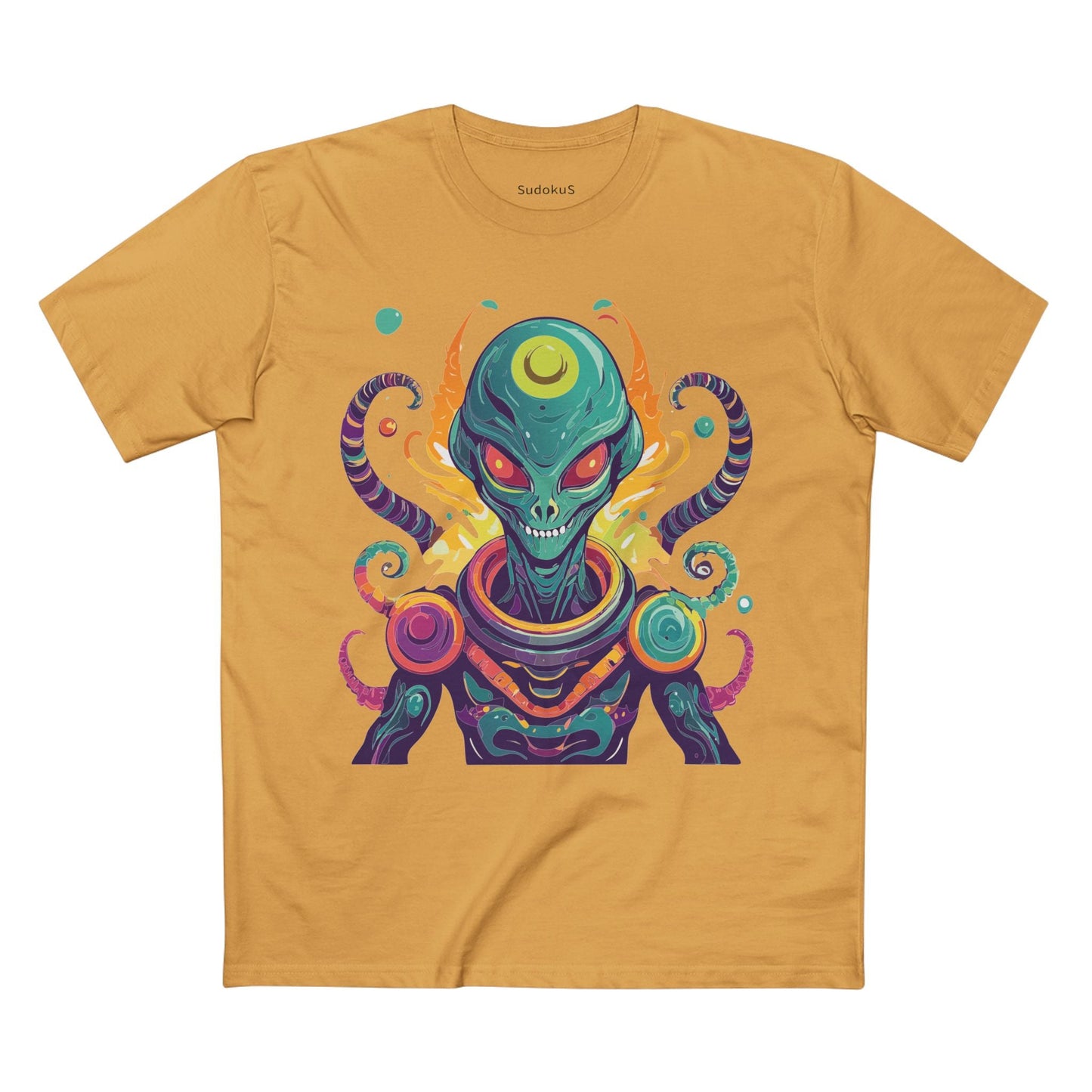 Aliens Graphic Unisex 100 Cotton Staple Tee 26