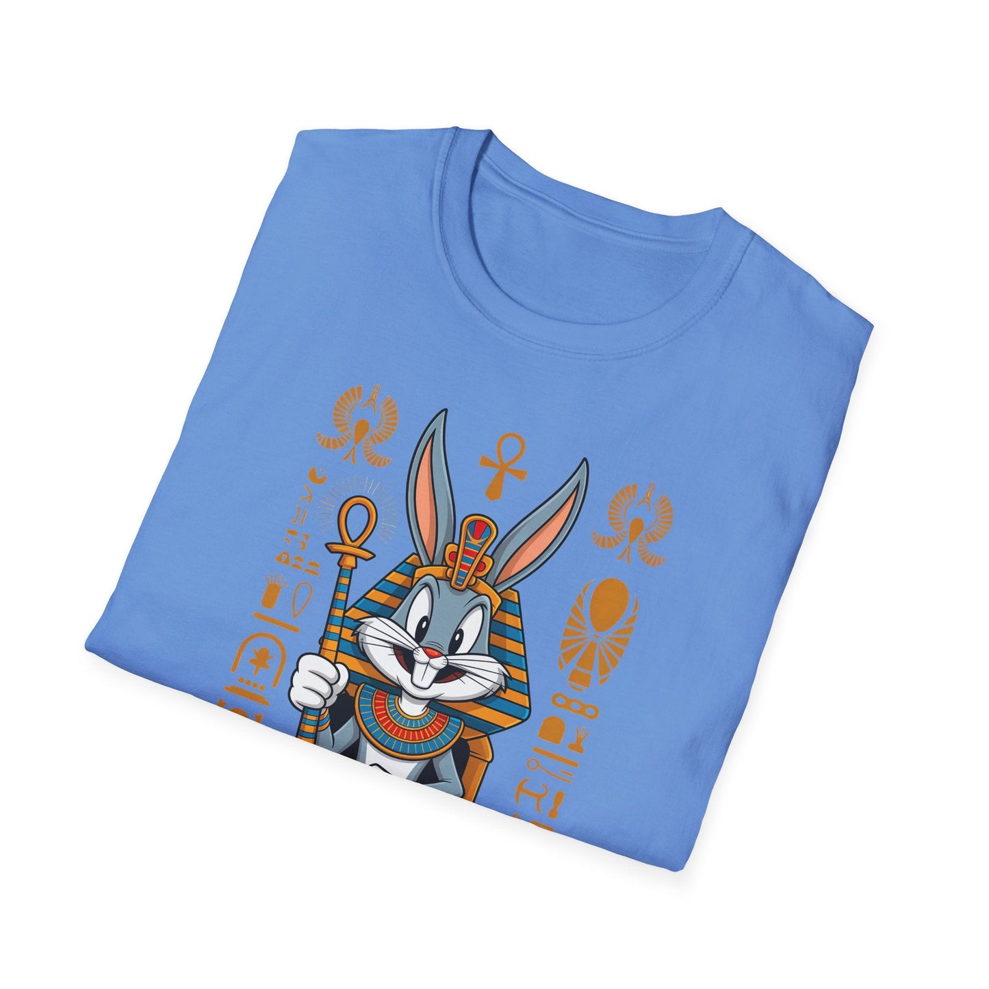 Bugs Bunny T Shirt Unisex Softstyle 64000 Cartoon Animation Tee Ring Spun Cotton
