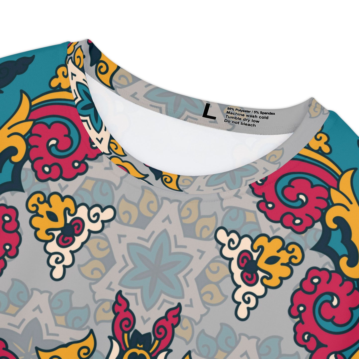 Camisa Poly-Span con adorno