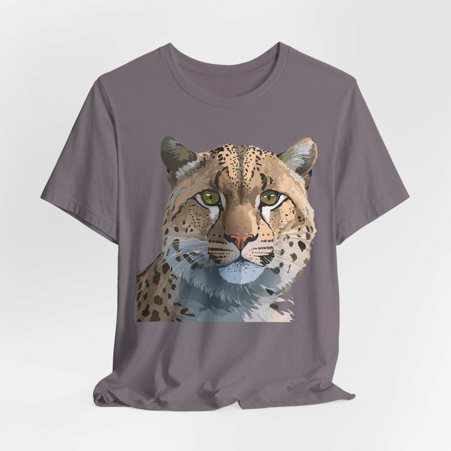 Unisex Animal Shirt With Animals Art Design Tee Short Sleeve Wildlife Print Tee Shirt