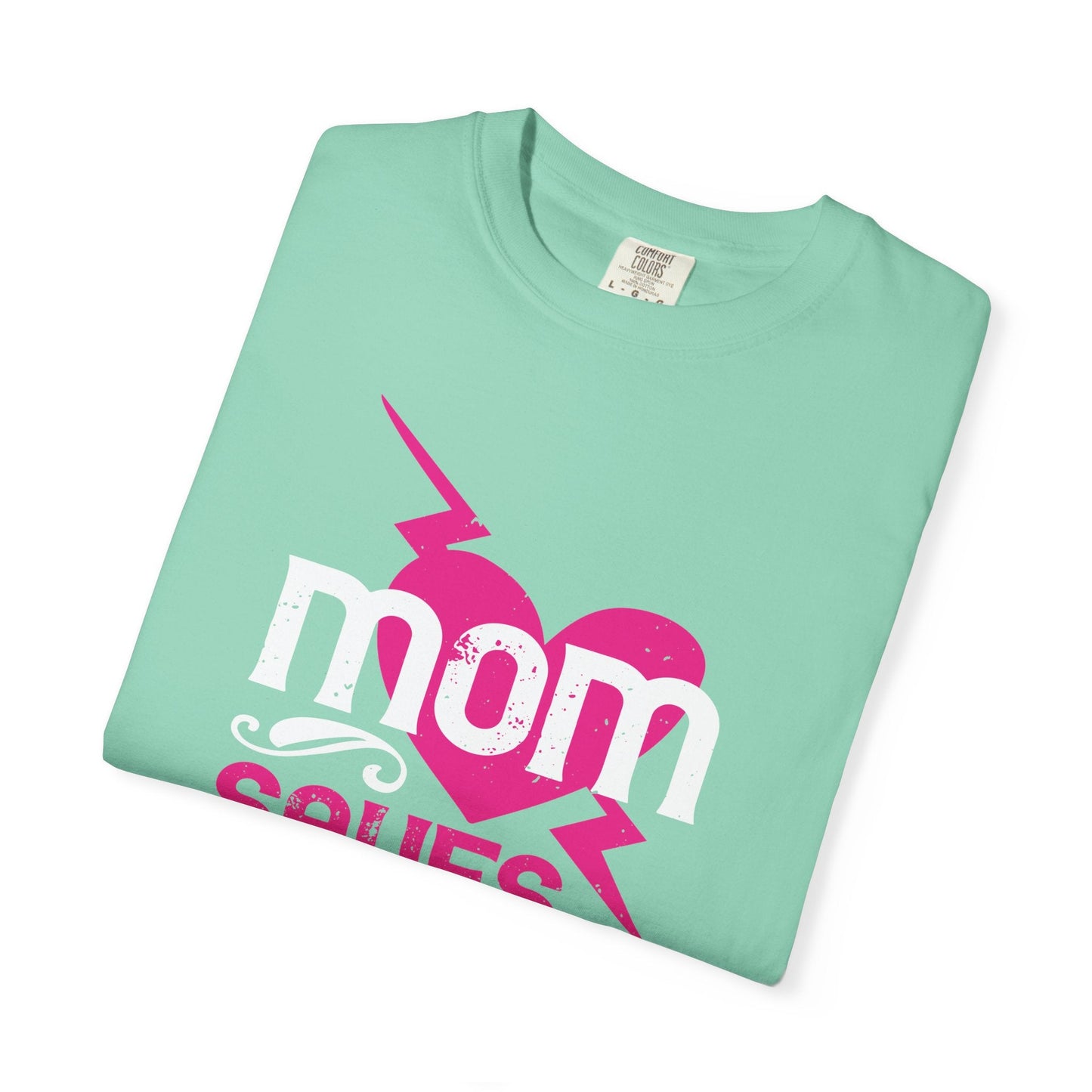 Mom T-shirt Mother Day Mama Tee Unisex Comfort Colors Garment-Dyed Cotton h80