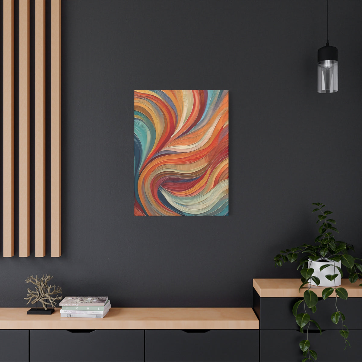 Abstract Oil Painting Print Canvas 20x24,20x30,24x30 24x32,24x36,30x40 32x48,36x48,40x60 Pine-Wood Inner Frame ABS-99