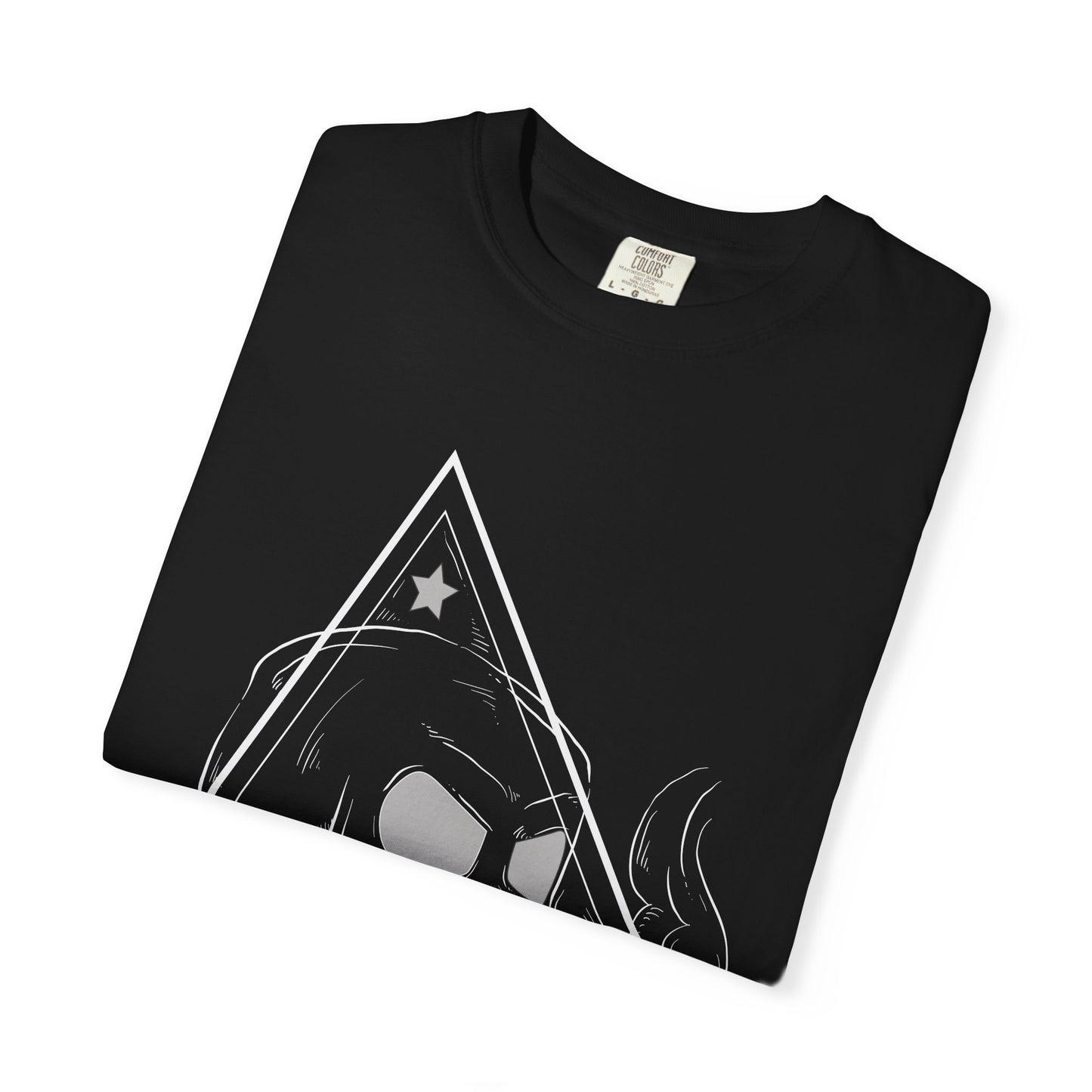Camiseta unisex de algodón con calavera 