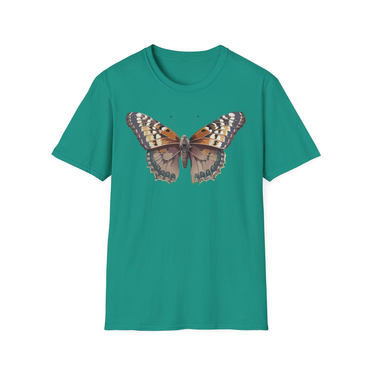 Monarch Butterfly Shirt Unisex T Shirt Design Gildan Softstyle 64000 100 Percent Ring Spun Cotton