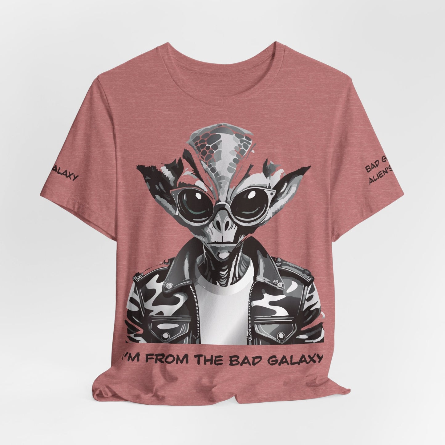 Alien Tee Shirt From Bad Galaxy Made To Order 100 Percent Cotton Eco Friendly Inks