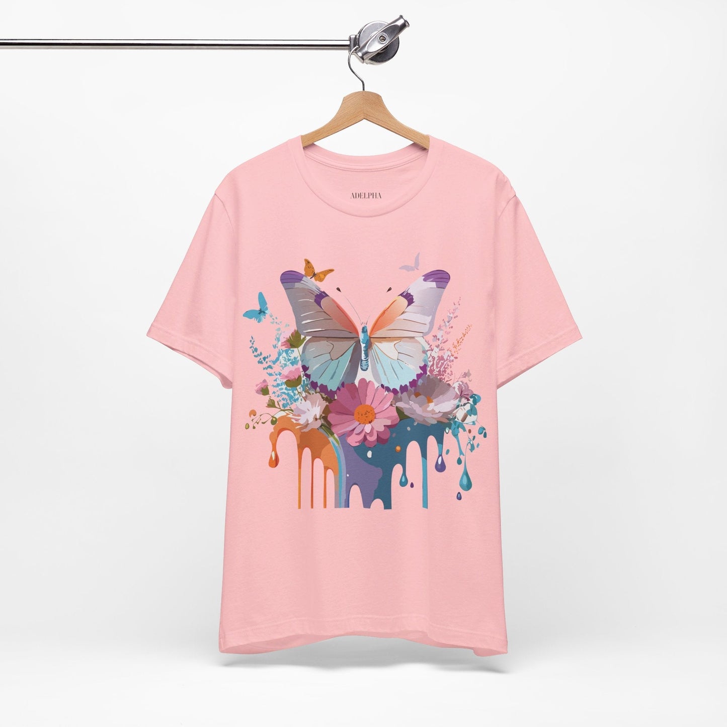 Butterfly Graphic Tee Adelpha Vintage Inspired Unisex Short Sleeve Shirt