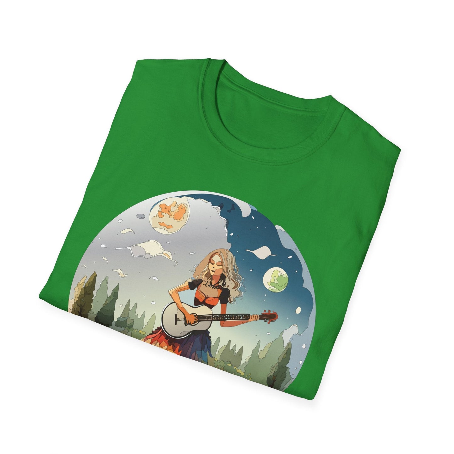 Womens Graphic T Shirts Art Design Tee Softstyle 64000 Ring Spun Cotton Comfort Everyday