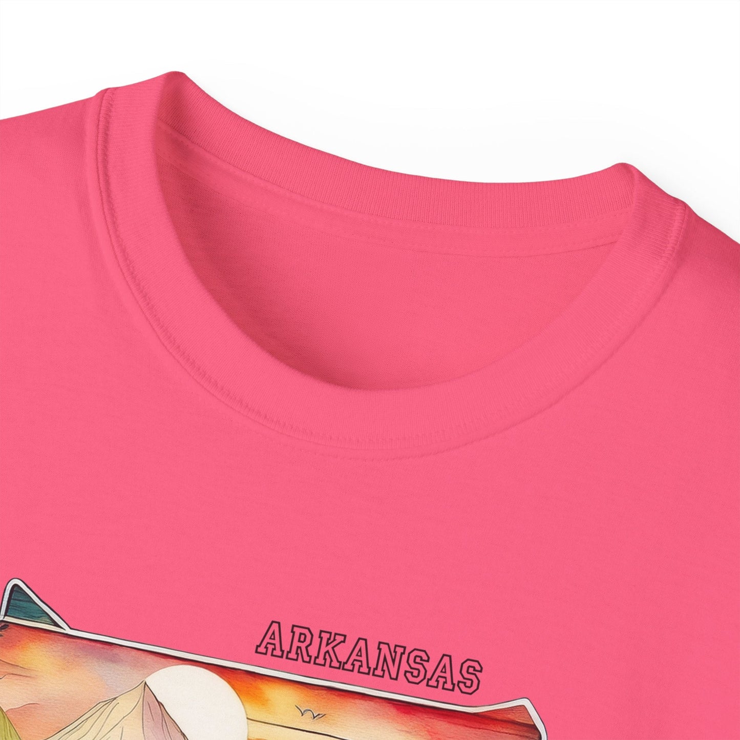Arkansas Graphic Unisex Cotton T‑Shirt 2