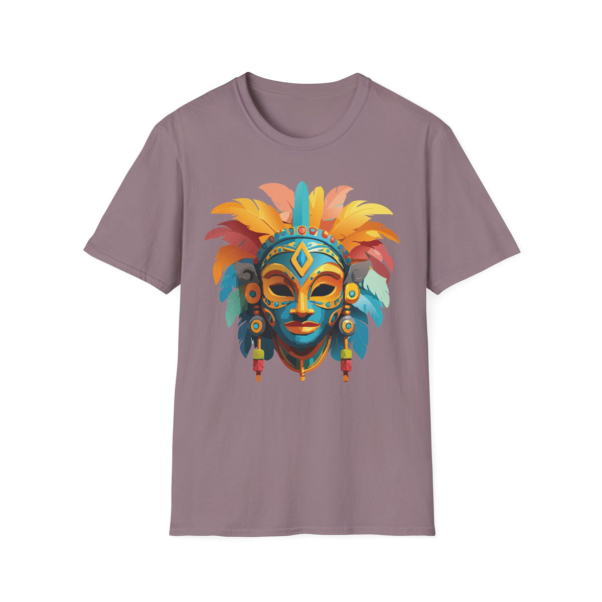 Mask Masquerade Carnival Graphic Tee Gildan Unisex 100 Cotton Tee Shirt m38
