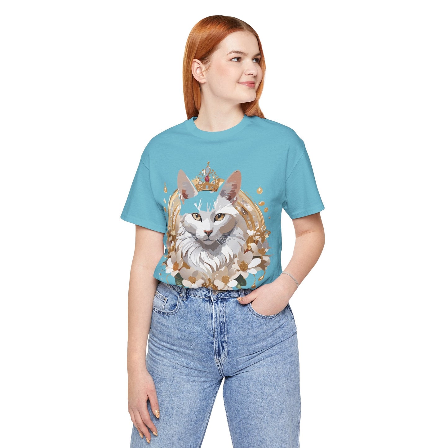 Medallion Graphic Unisex 100 Cotton Vintage Animal Medal Artwork Tee 21