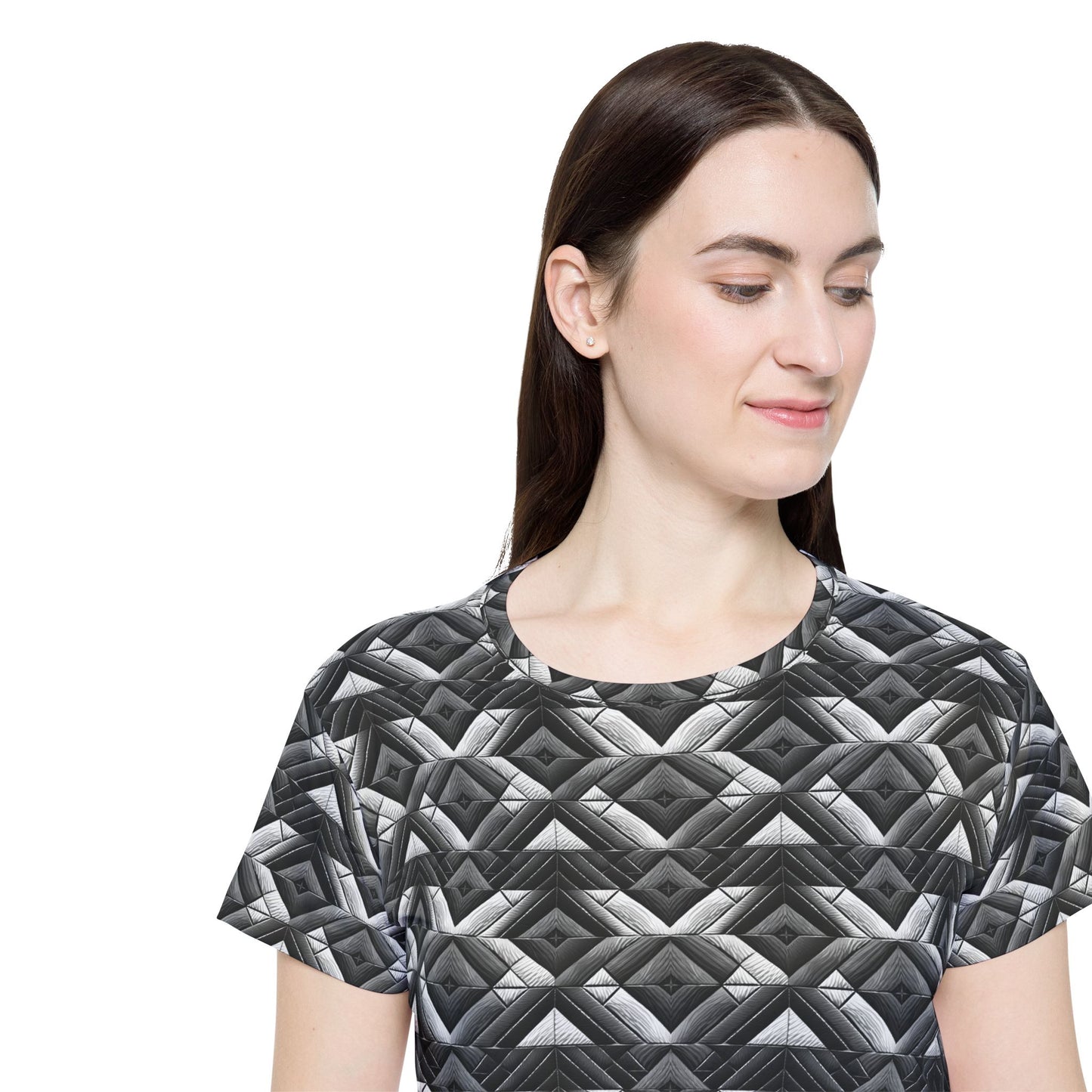 Abstract Print Shirt, Shirt with Abstract Print