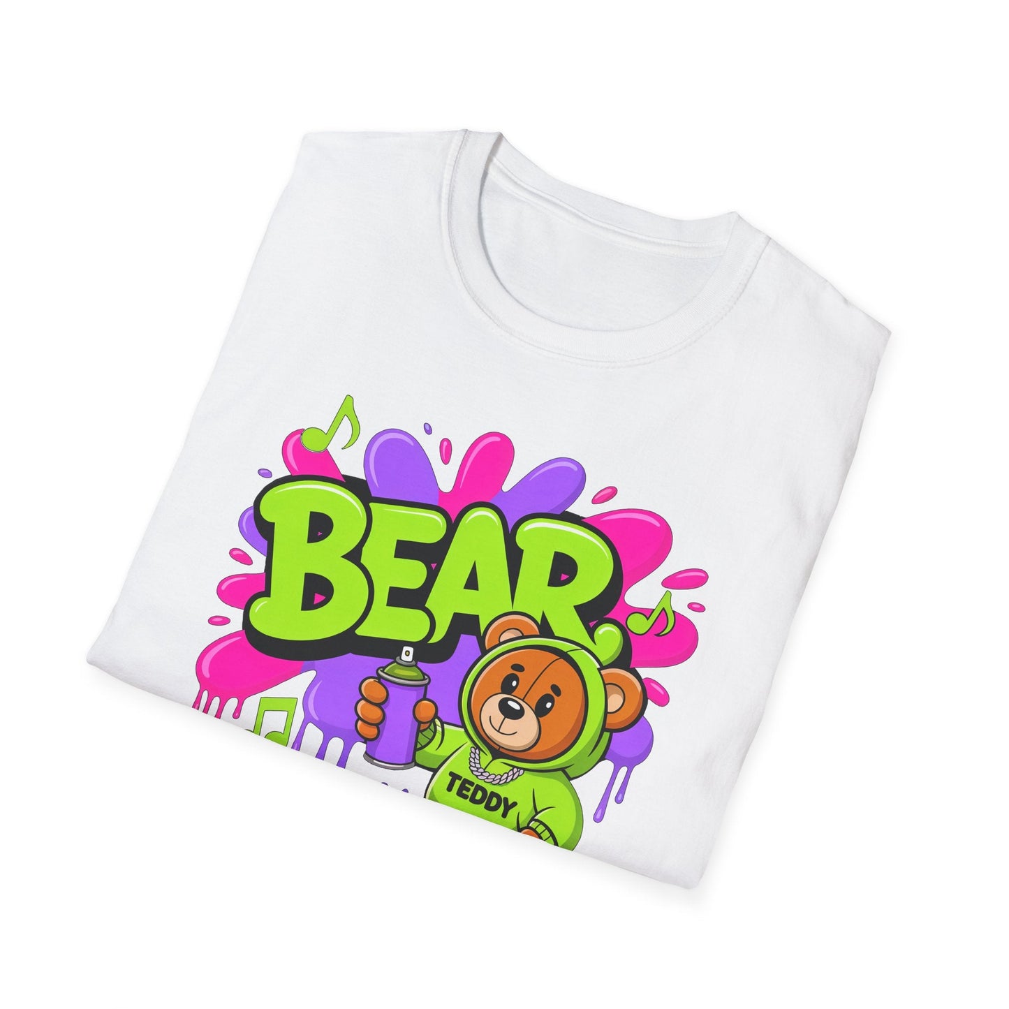 Funny Cartoon Animals T Shirt Unisex Graphic Tee Animation Softstyle Gildan 64000 Ring Spun Cotton