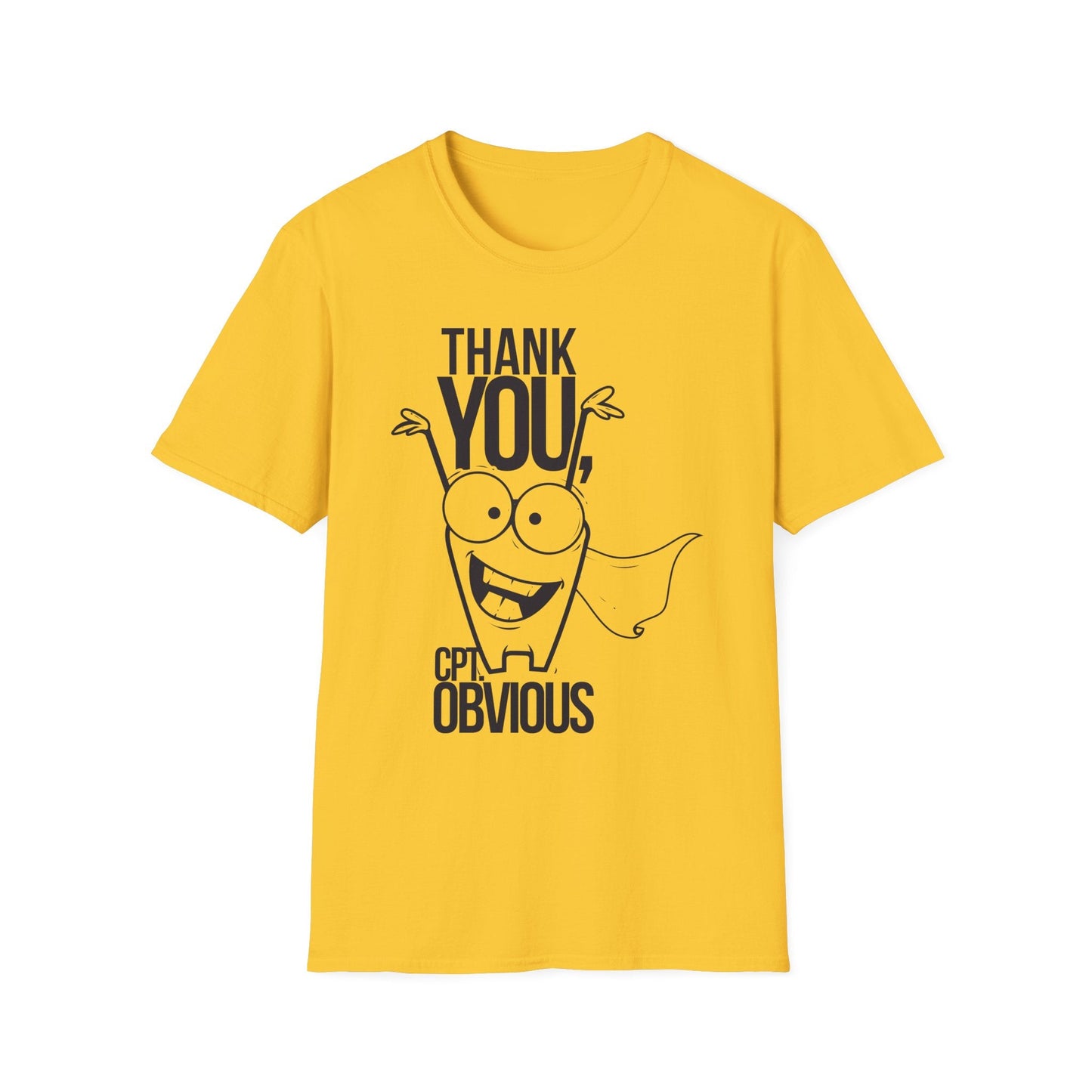 Cartoon T Shirt Animation Funny Tee Unisex Gildan Softstyle 64000 Ring Spun Cotton