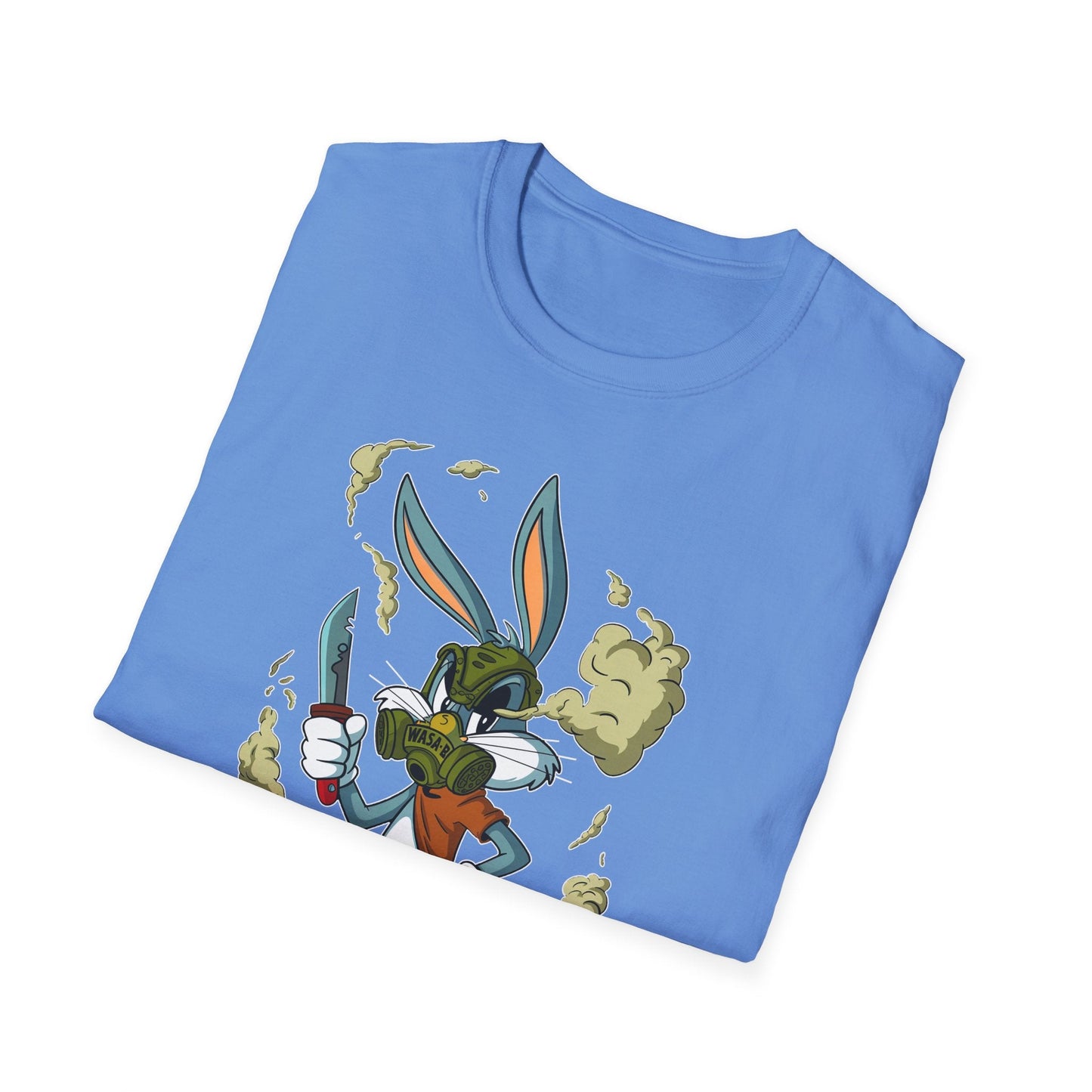 Bugs Bunny T Shirt Unisex Cartoon Graphic Tee Softstyle Gildan 64000 Short Sleeve