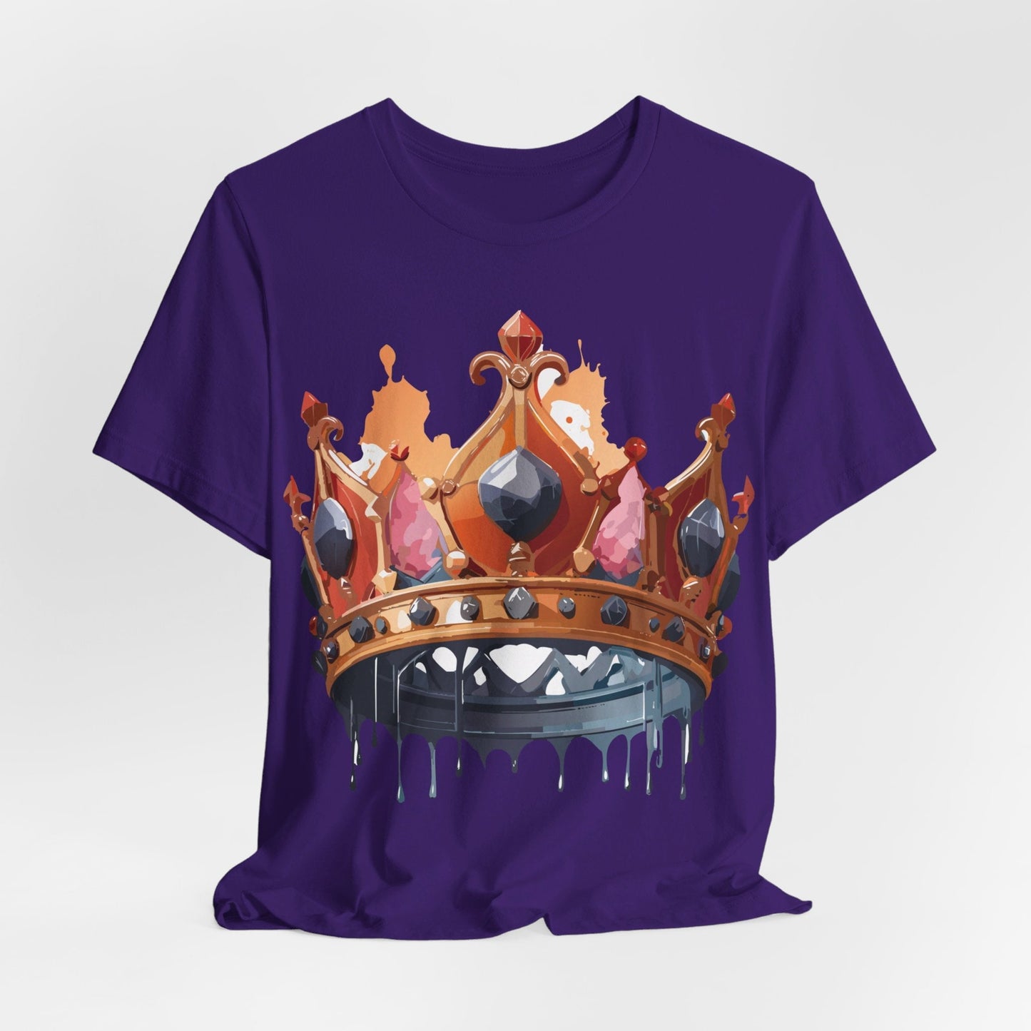 Adelpha Crown Graphic Tee Unisex Jersey Short Sleeve Art Design Vintage Inspired Shirt