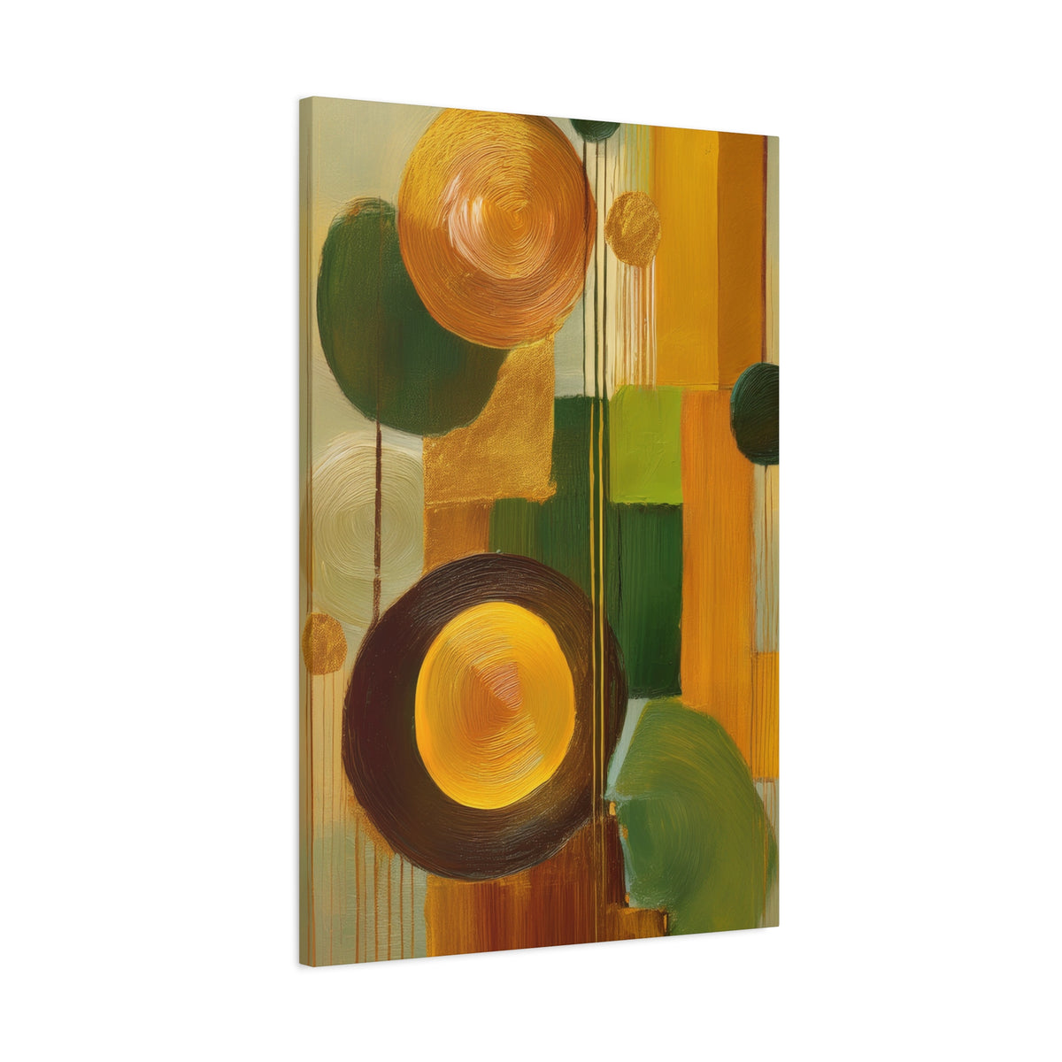 Abstract Geometric Painting Print Canvas 20x24,20x30,24x30 24x32,24x36,30x40 32x48,36x48,40x60 Pine-Wood Inner Frame ABS-58