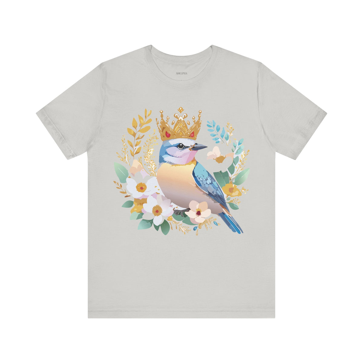 Medallion Graphic Unisex Cotton Bella+Canvas Tee with Art Design d43