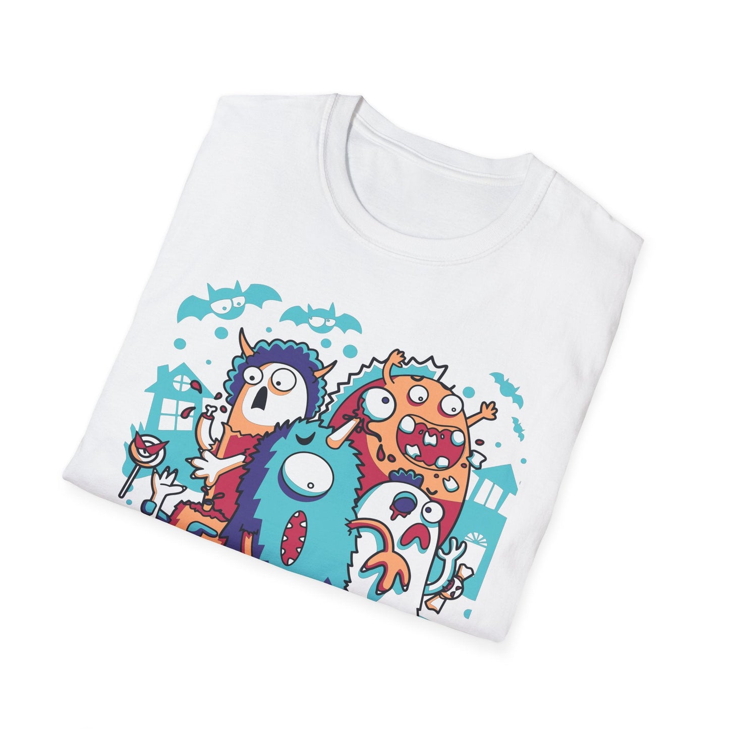 Cartoon T Shirt Animation Tee Funny Graphic Unisex Softstyle 100 Percent Ring Spun Cotton Tee