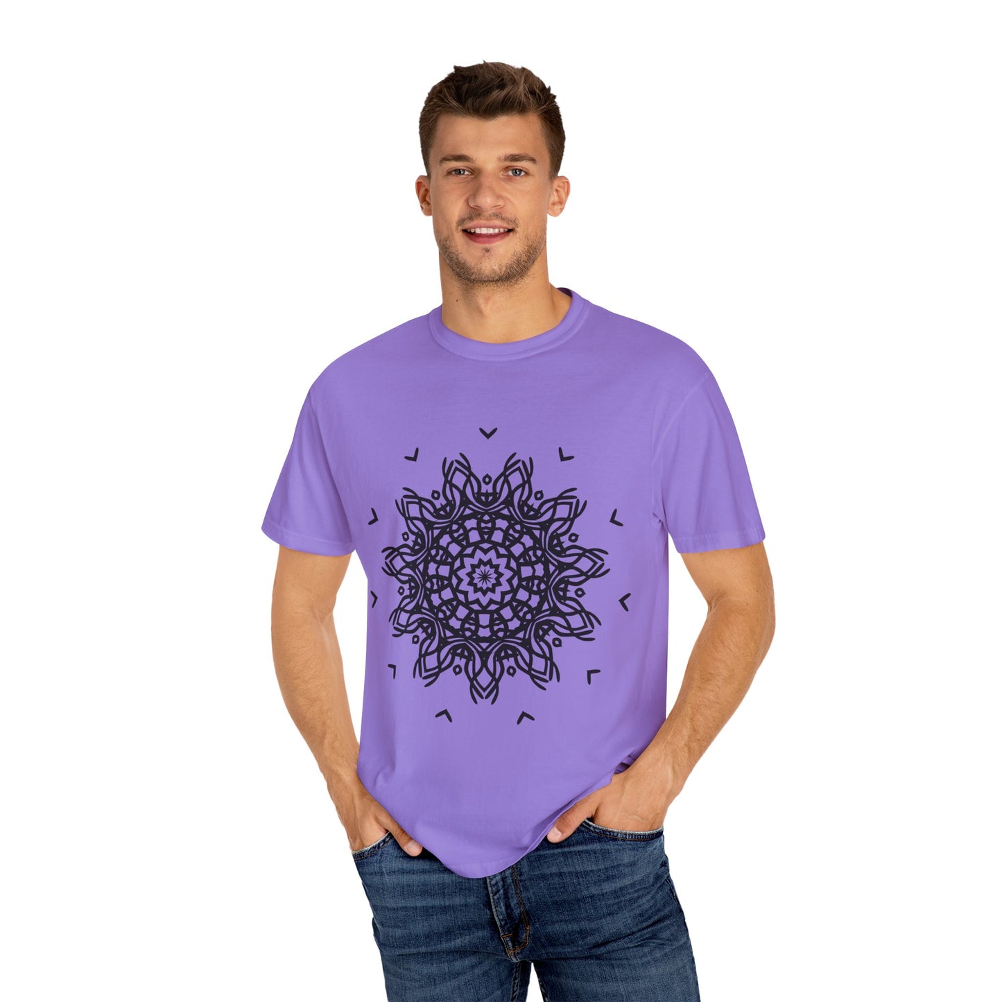 Unisex T-shirt with abstract print