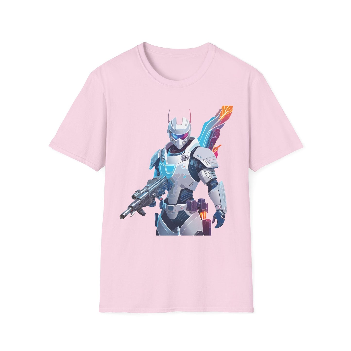 Robocop T Shirt Unisex Softstyle 64000 Graphic Tee 100 Percent Ring Spun Cotton Comfort