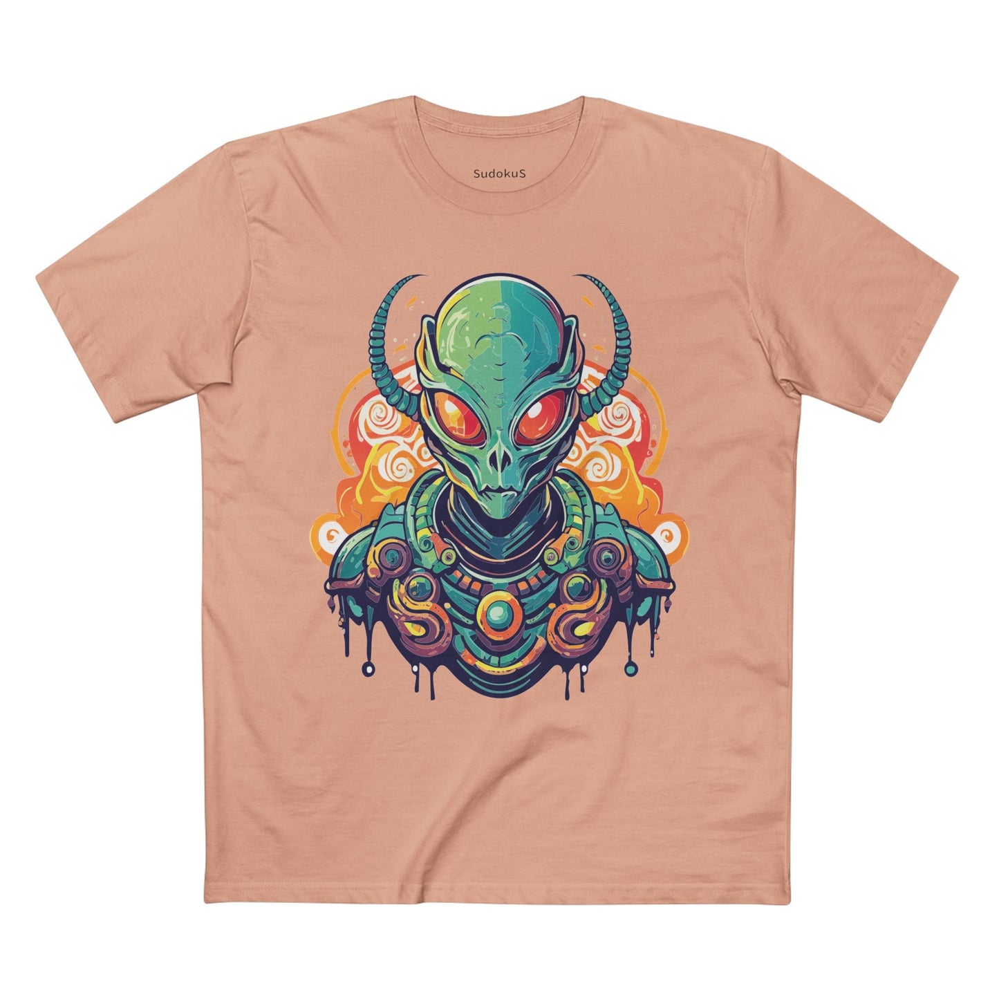 Aliens Graphic Unisex 100 Cotton Staple Tee 25