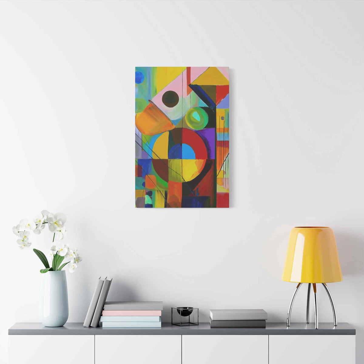 Abstract Painting Print Canvas 20x24,20x30,20x60,24x30,24x32,24x36,30x40,32x48,36x48,40x60 Pine-Wood Inner Frame ABS-1