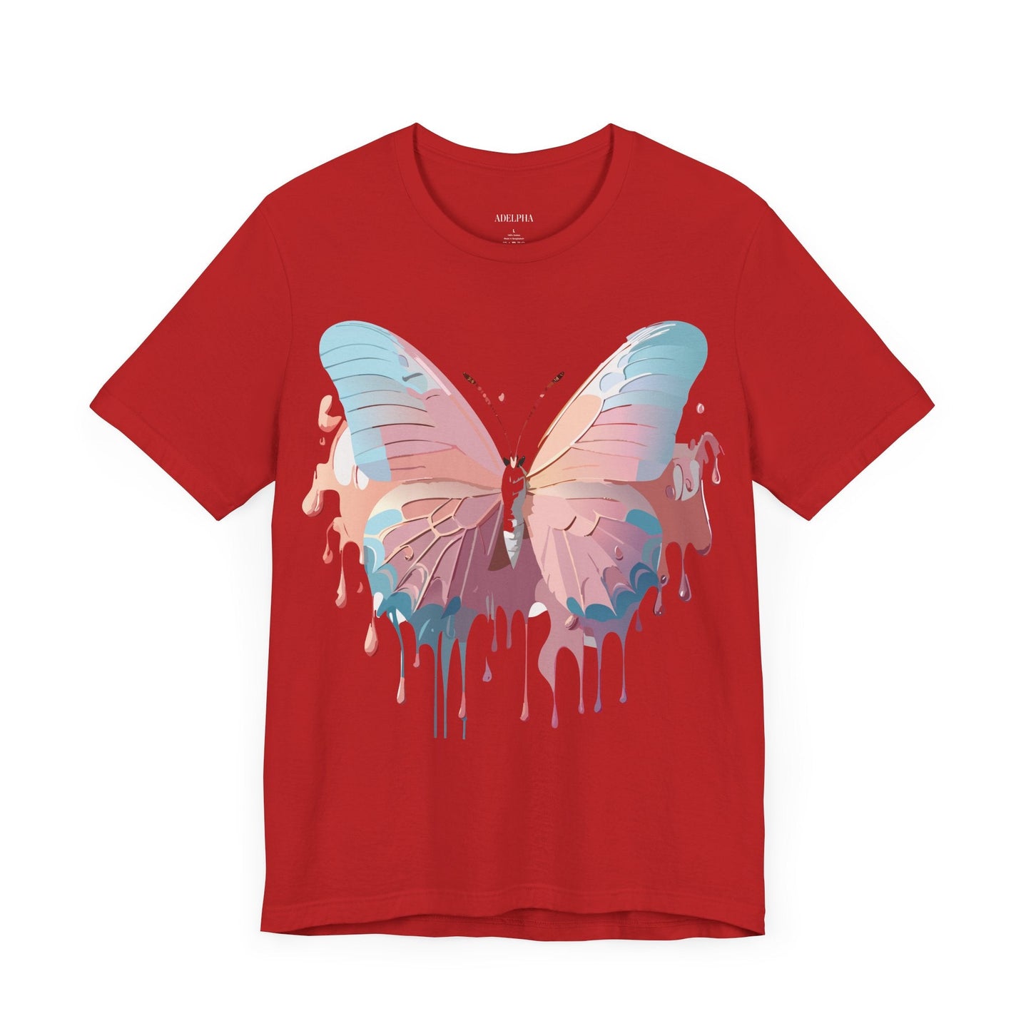 Butterfly Graphic Tee Unisex Adelpha Vintage Inspired Art Design Shirt